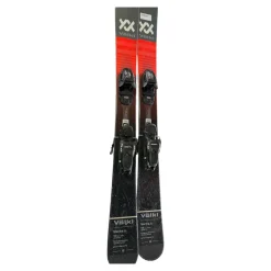 Used Volkl MANTRA JR Boys DH Ski/Binding Black 118 cm