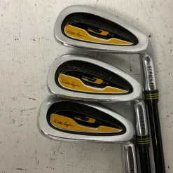 Used Walter Hagen HAGEN JR Jr Package Set RH Black And Gold 7 Piece