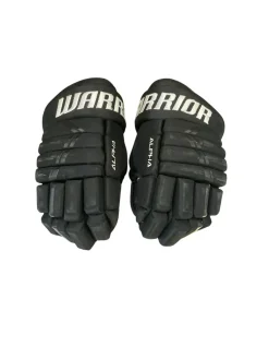 Used Warrior ALPHA DX4 Junior Gloves Black 12"