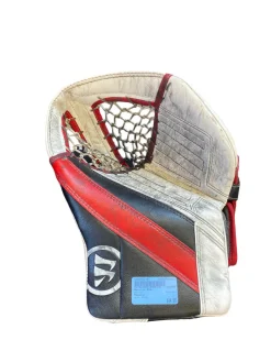Used Warrior RG4 Inter Goalie Catcher White