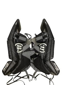 Used Warrior RITUAL G5 Goalie Leg Pads Senior Black 30