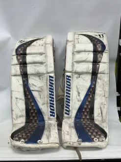 Used Warrior WARRIOR Goalie Leg Pads Senior White 33"