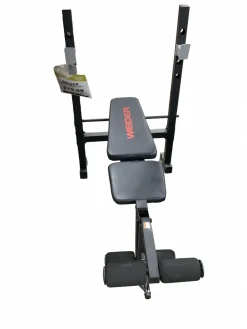 Used Weider STANDARD BENCH W/ RACK COMBO Standard Bench Black