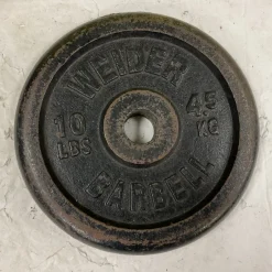 Used Weider Standard Plate Black 10 lb