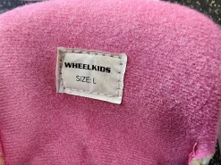 Used WHEELKIDS Child Roller Quad Skates Pink Adjustable