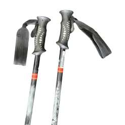Used Whitewoods ICE POLES 120CM/48IN Mens DH Ski Pole Black 120 cm / 48 in