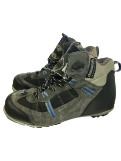 Used Whitewoods Mens NNN XC Ski Boots Black M 07-07.5 / W 08-08.5