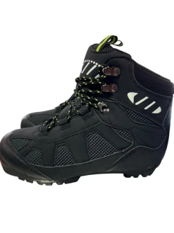 Used Whitewoods 302 NNN Boys NNN XC Ski Boots Black JR-03