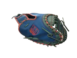 USED WILSON A2000 AUTISM SPEAKS DPCM BB/SB CATCHER'S RH THROW ROYAL BLUE 33"