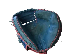 USED WILSON A2000 AUTISM SPEAKS DPCM BB/SB CATCHER'S RH THROW ROYAL BLUE 33"