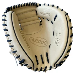 Used Wilson A2000 1734 BB/SB Catchers RH Throw Tan 34"