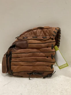 Used Wilson A0442 FP125 LH Throw Fastpitch Gloves Brown 12 1/2"