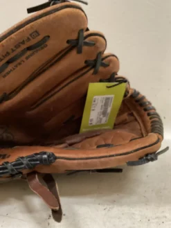 Used Wilson A0442 FP125 LH Throw Fastpitch Gloves Brown 12 1/2"