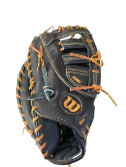 Used Wilson 1613 BB/SB First Base LH Throw Black 12 1/4