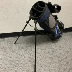 Used Wilson Jr Stand Bag Black And Navy Blue