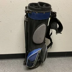 Used Wilson Jr Stand Bag Black And Navy Blue