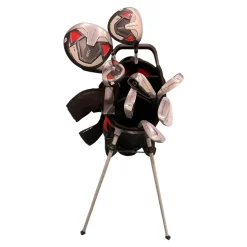 Used Wilson SGI PROFILE Mens Package Set RH Black And Red 9 Piece