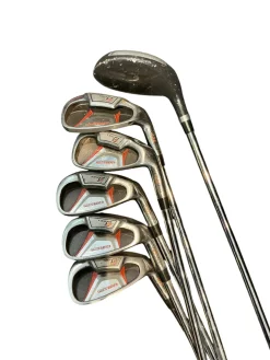 Used Wilson 431 SS PRESTIGE Mens Package Set RH Orange 6 Piece