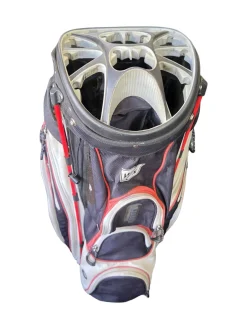 Used Wilson STAFF NEXUS CARRY BAG Mens Cart Bag Red