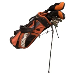 Used Wilson ULTRA Mens Package Set RH Orange 12 Piece