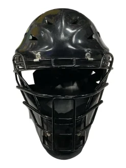 Used Wilson WTA558000SM Catchers Helmet w/Mask Black SM